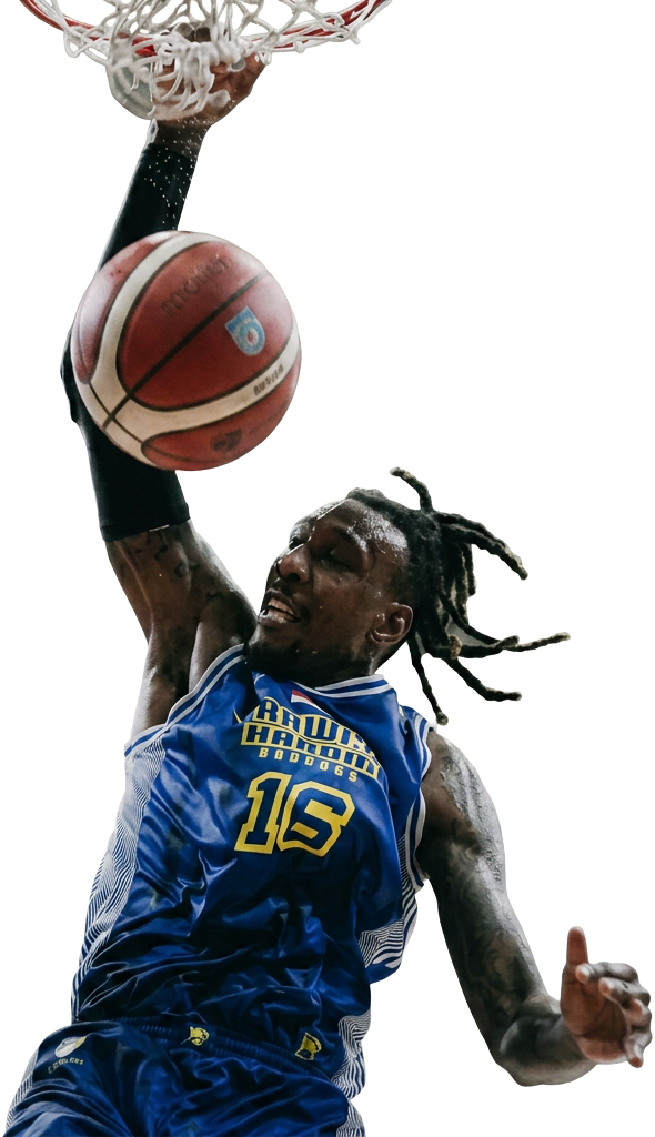 Jarred Shaw finishing a dunk